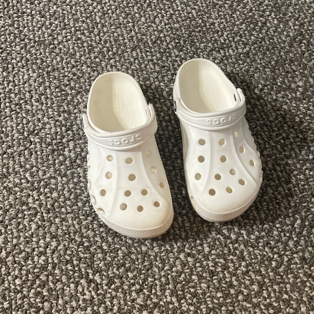 CROCS Kids White Water Shoes